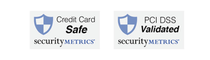 Security Metrics - PCI DSS Validated and Credit Card Safe